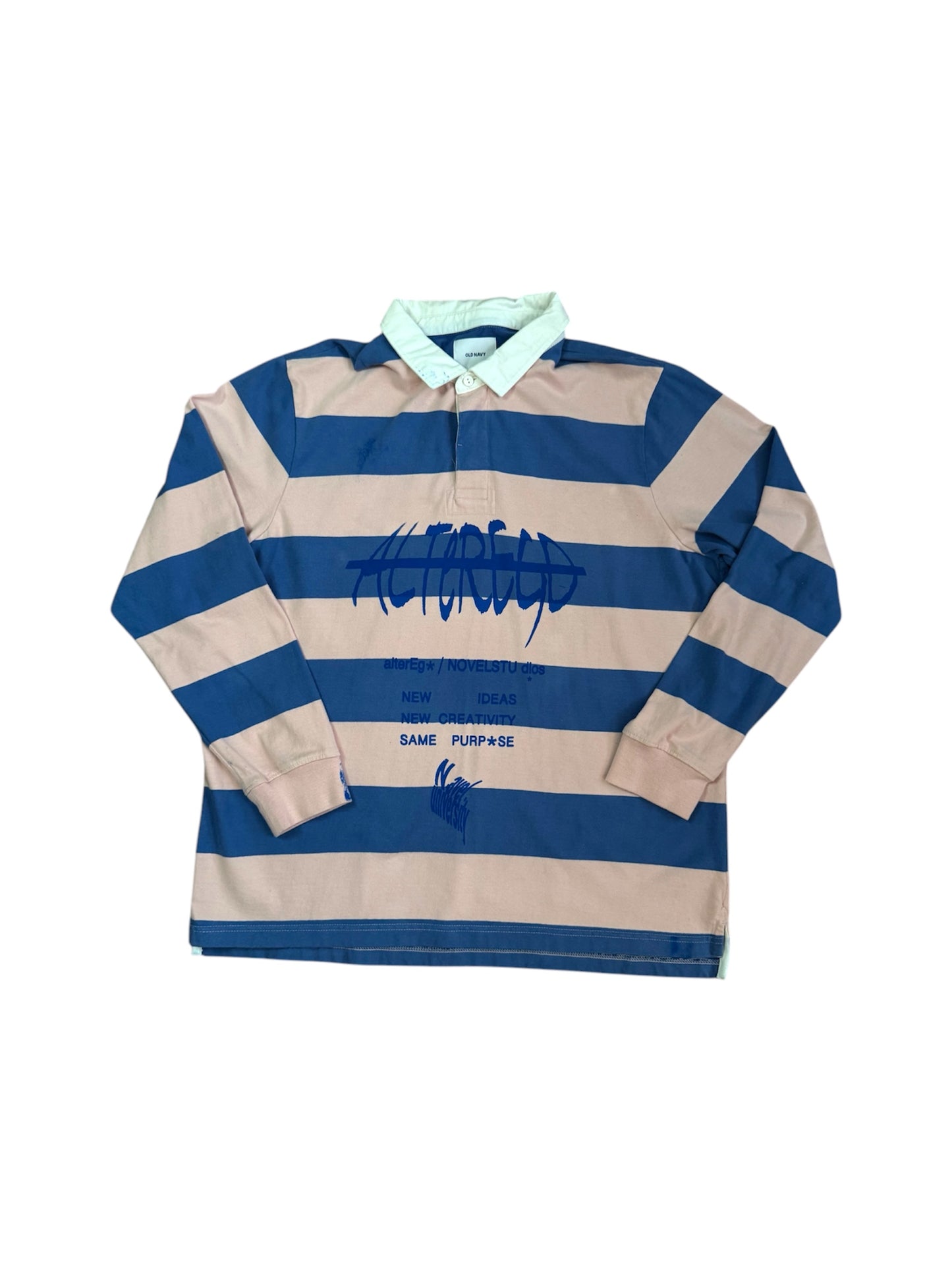 NOVEL*alterego Pink&Blue Rugby